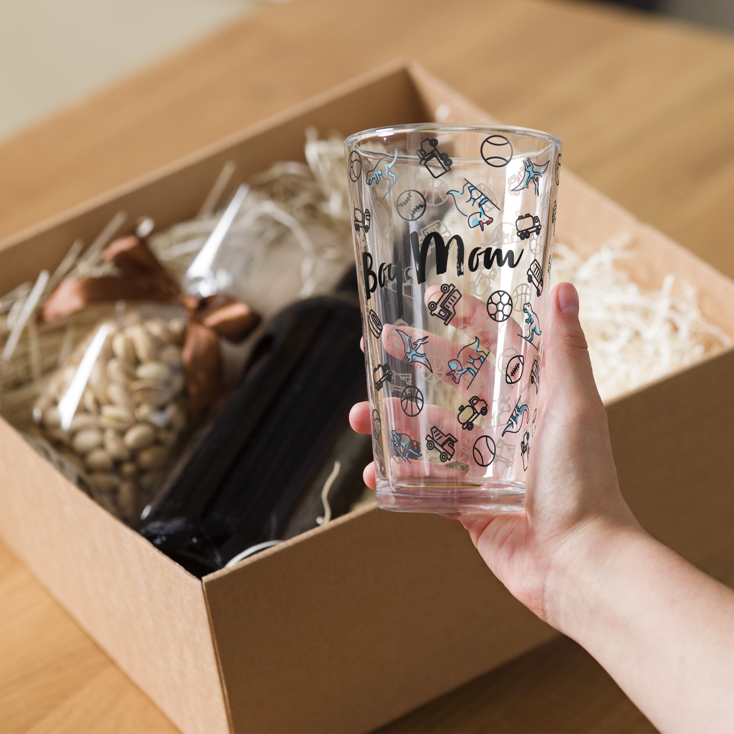 Boy Mom Pint Glass