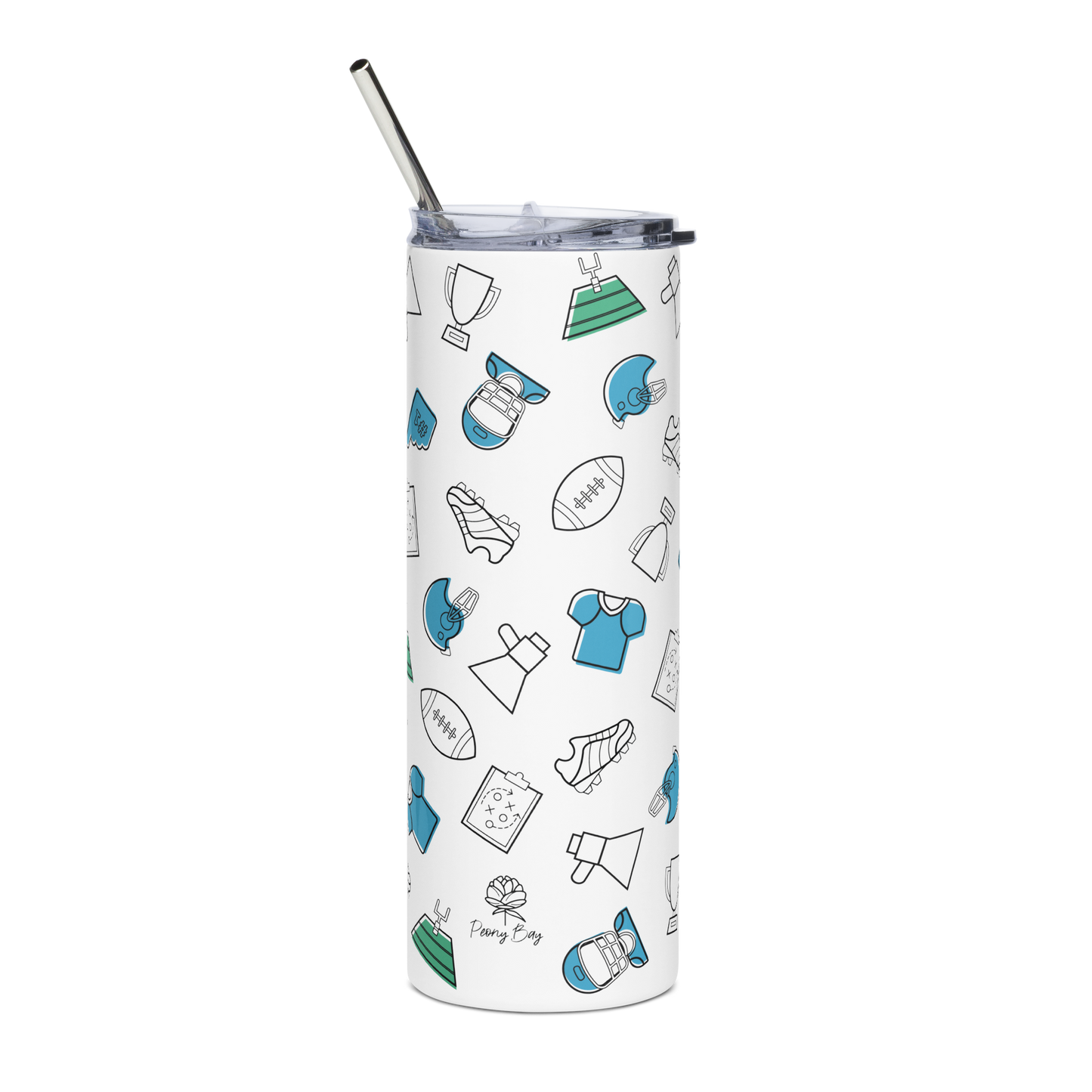 Football Mom 20oz Tumbler