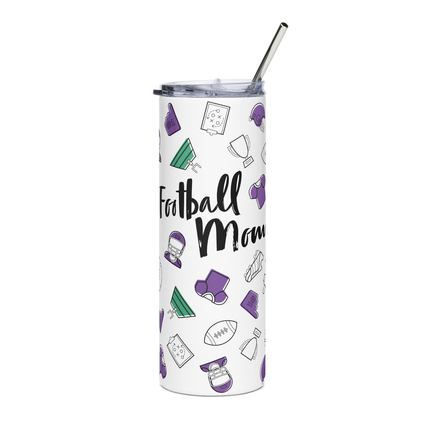 Football Mom 20oz Tumbler