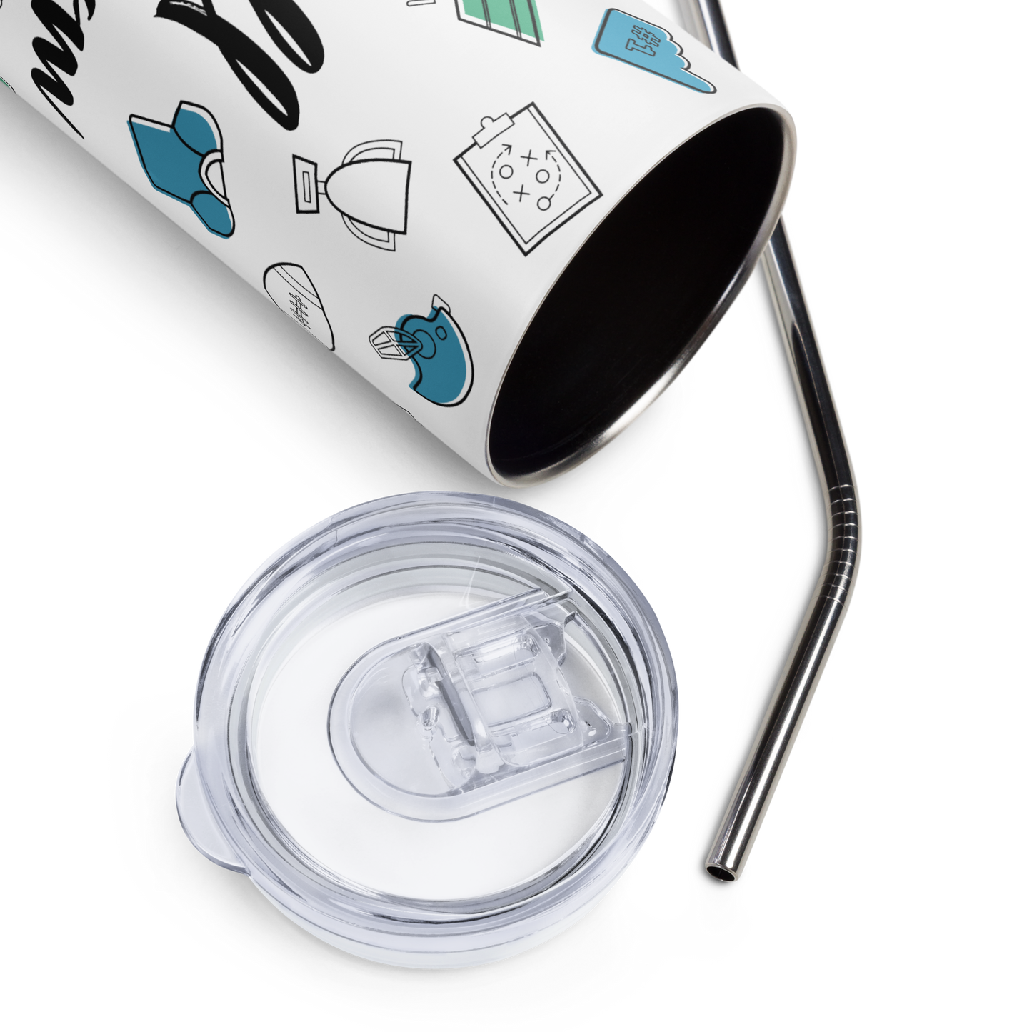 Football Mom 20oz Tumbler