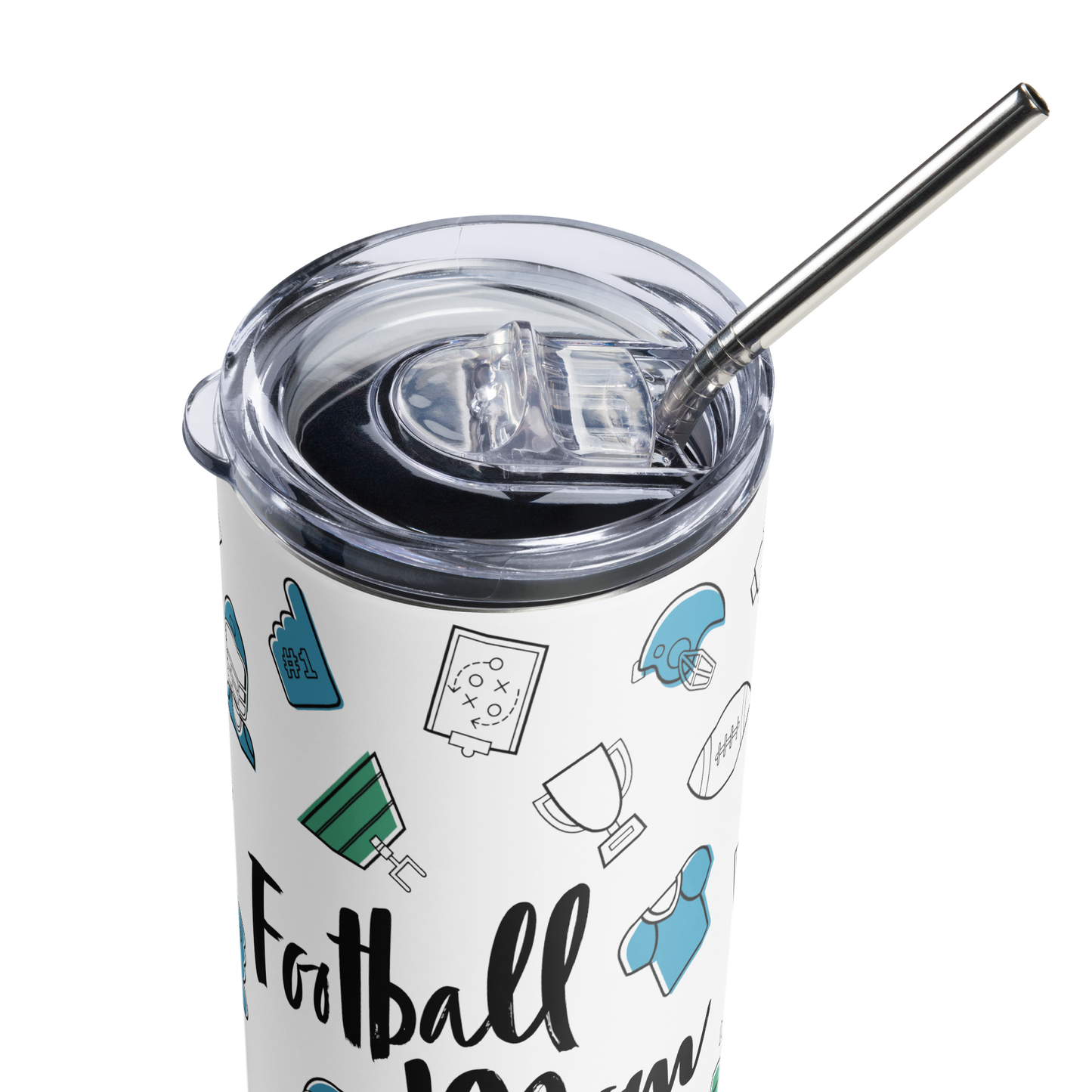 Football Mom 20oz Tumbler