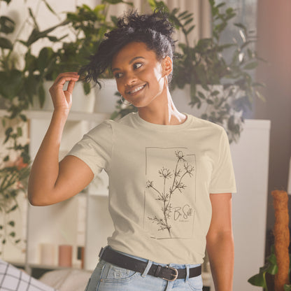 Be Still – Psalm 46:10 Botanical T-Shirt