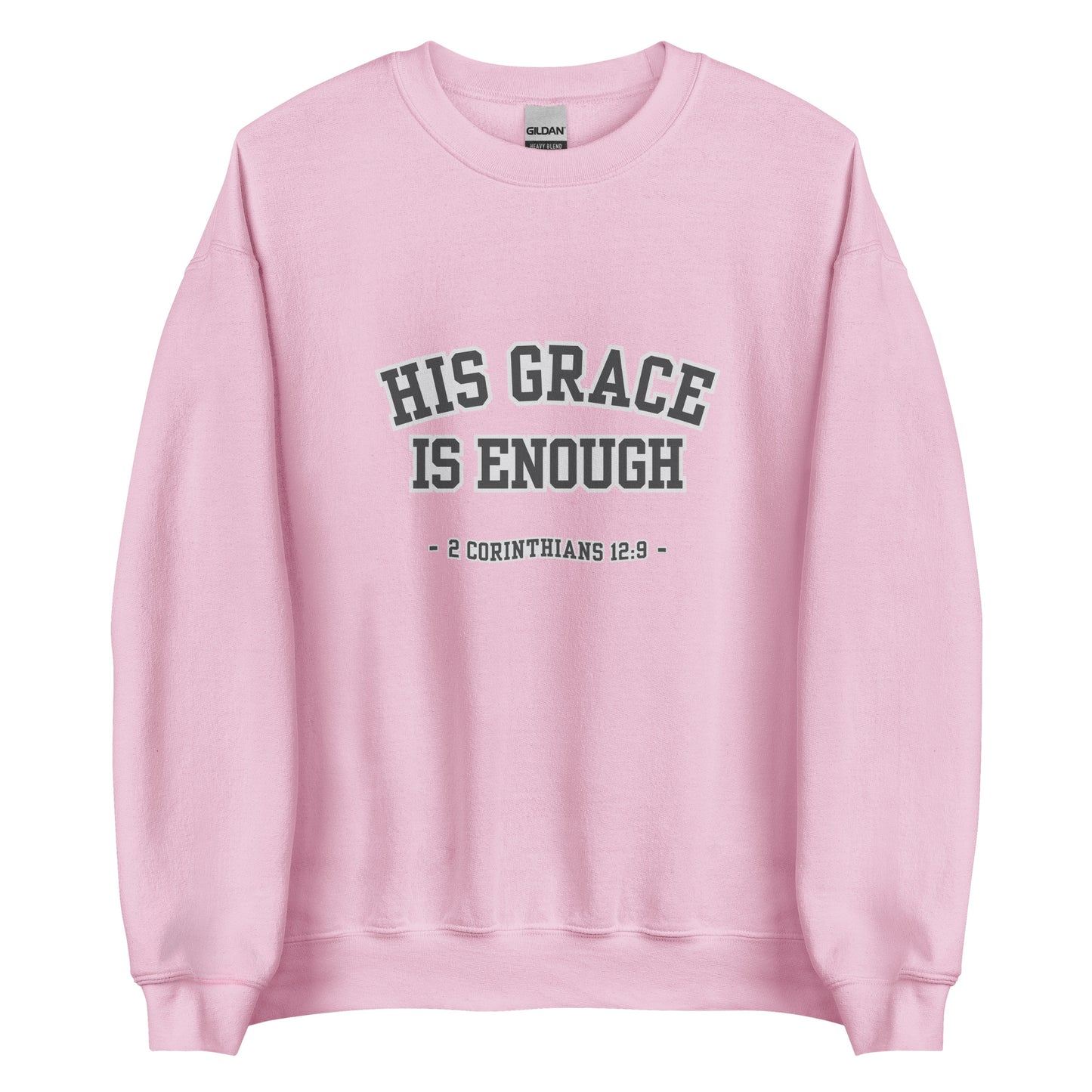 His Grace Is Enough – 2 Corinthians 12:9 Vintage Sweatshirt