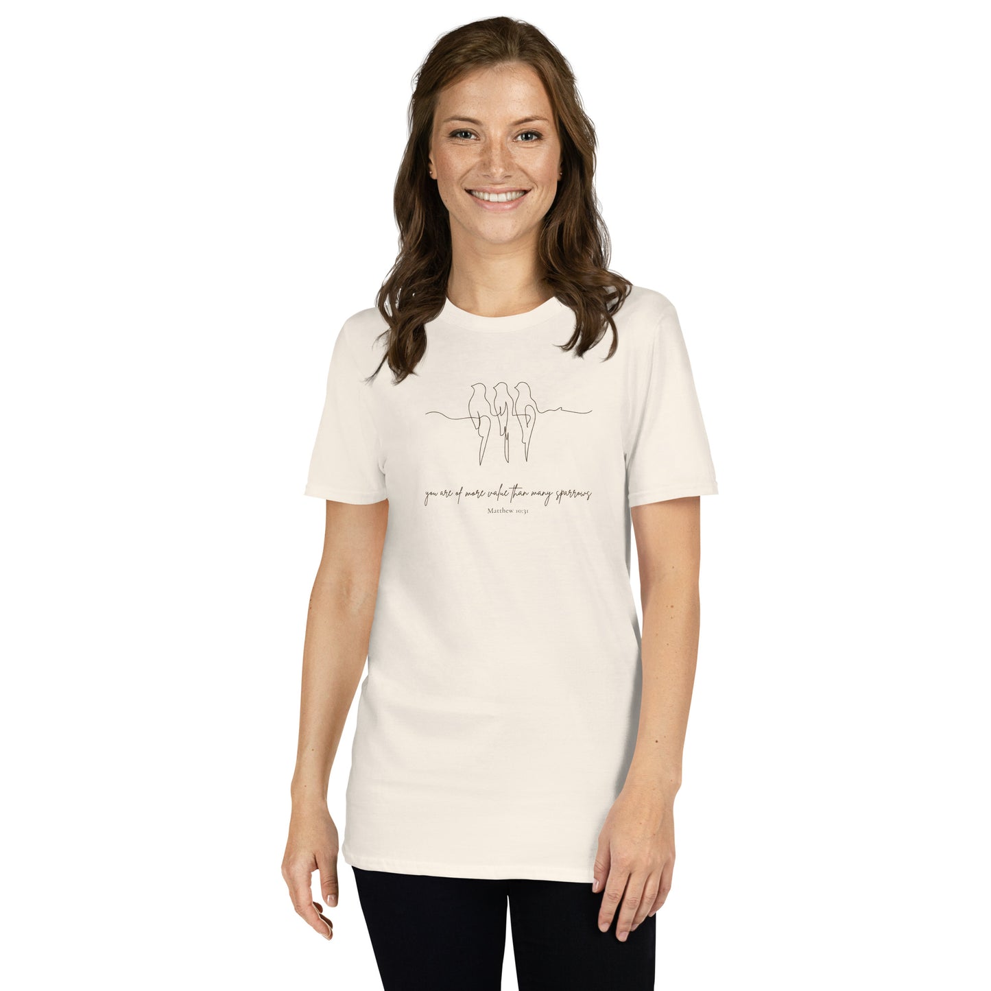 More Valuable Than Sparrows – Matthew 10:31 T-Shirt