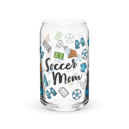 Soccer Mom Glass Can