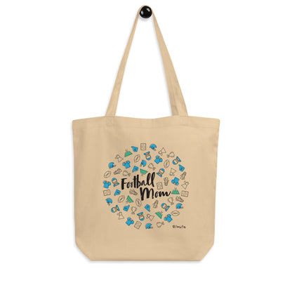 Football Mom Tote Bag