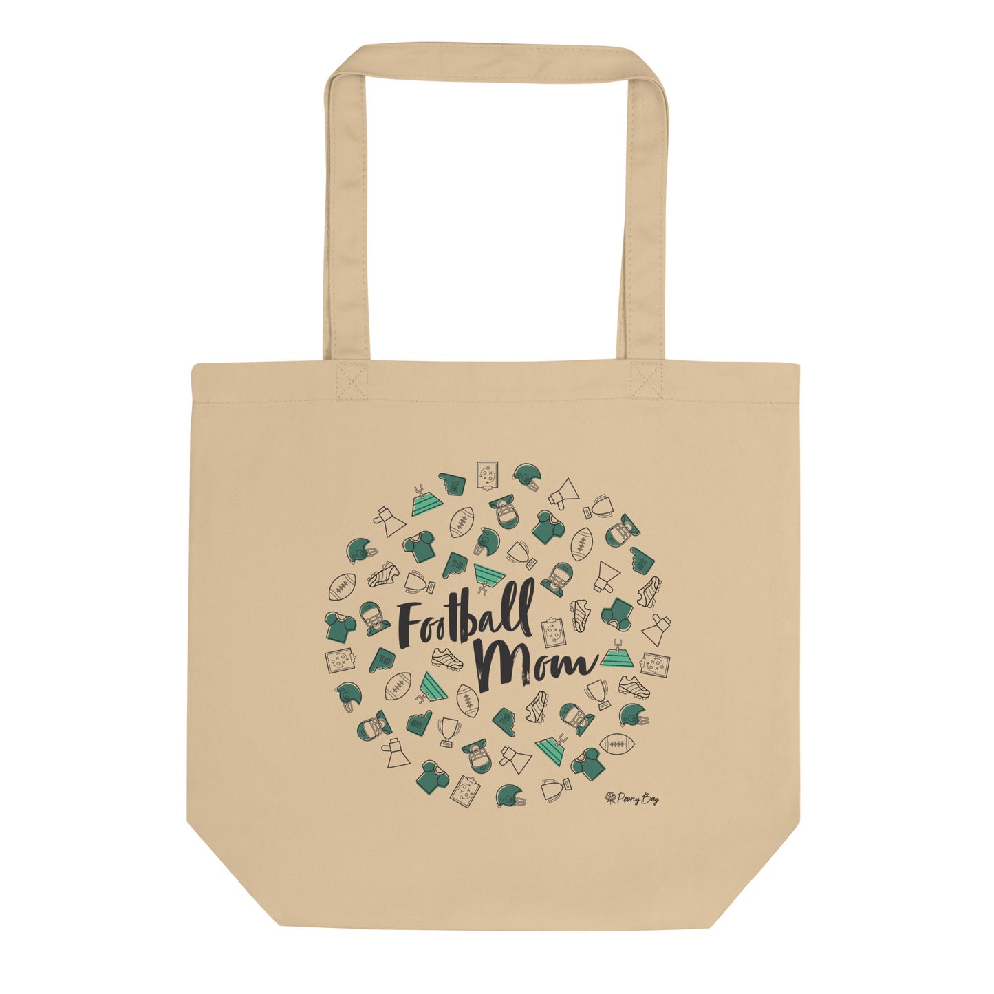 Football Mom Tote Bag