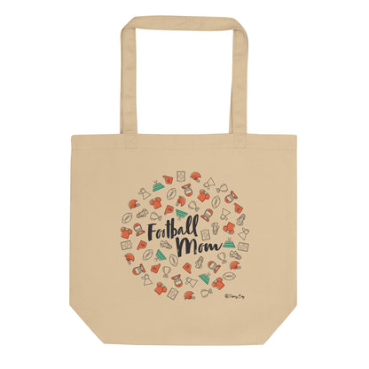 Football Mom Tote Bag