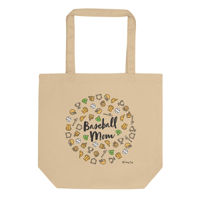 Baseball Mom Tote Bag