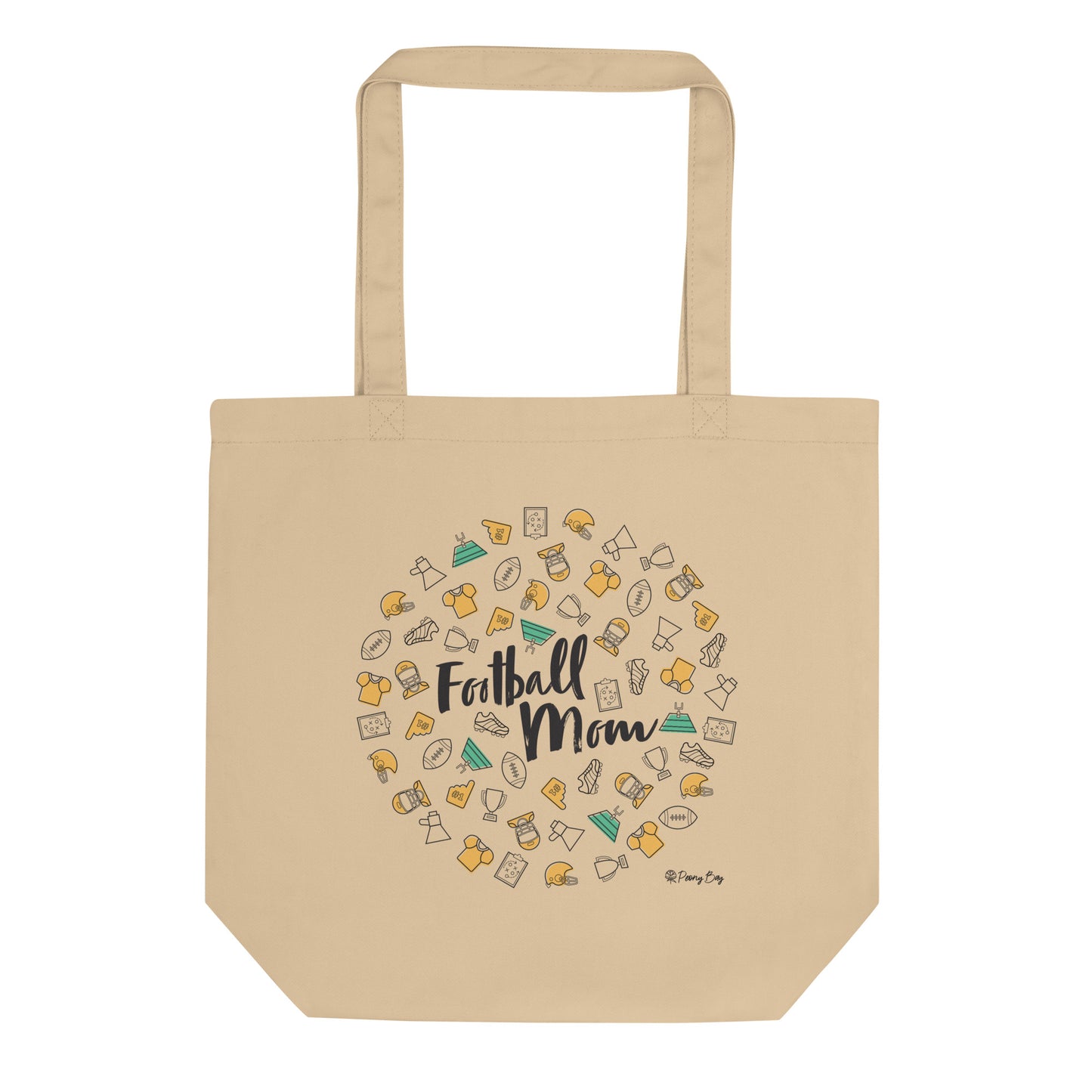 Football Mom Tote Bag