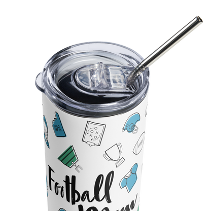 Football Mom 20oz Tumbler