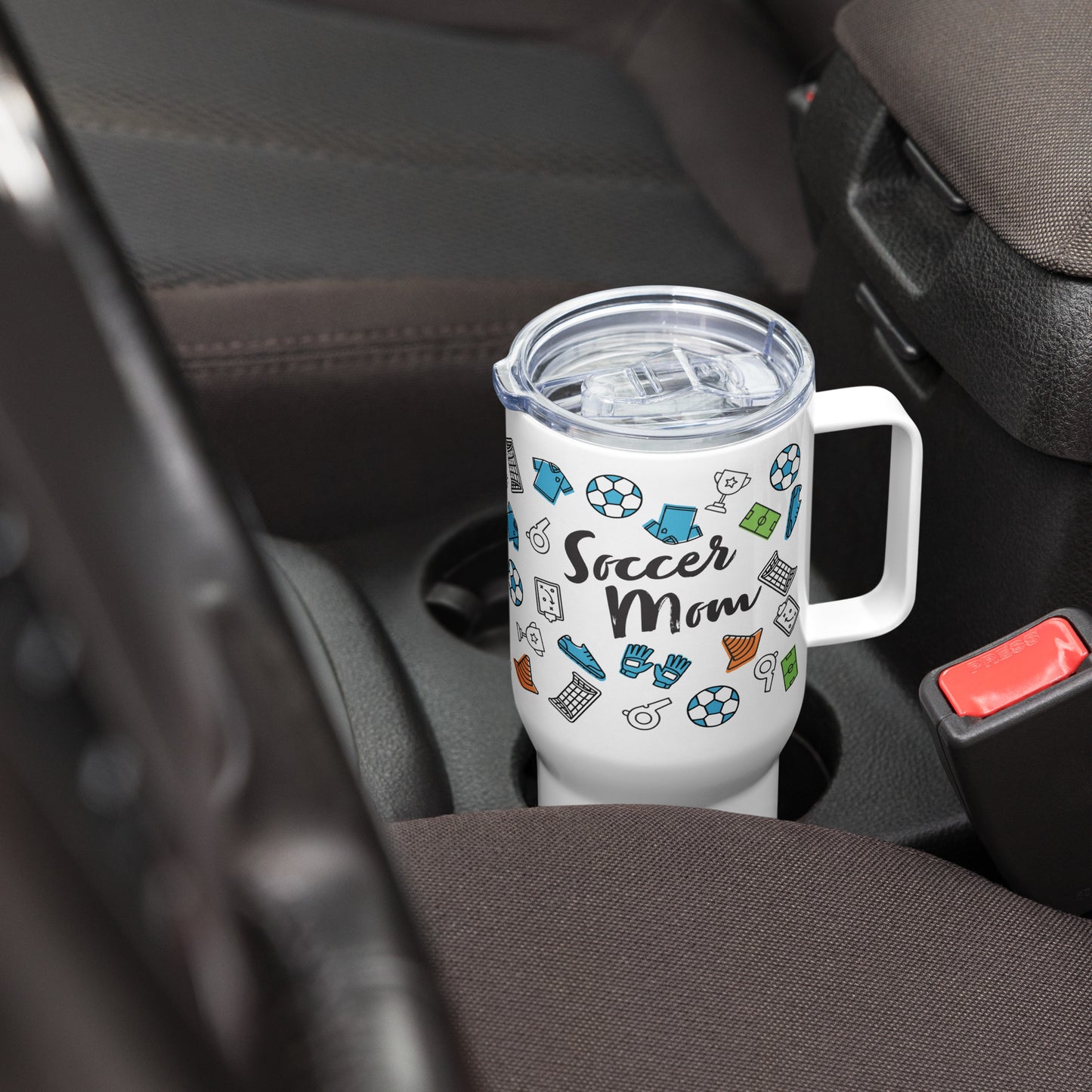 Soccer Mom 25oz Travel Tumbler