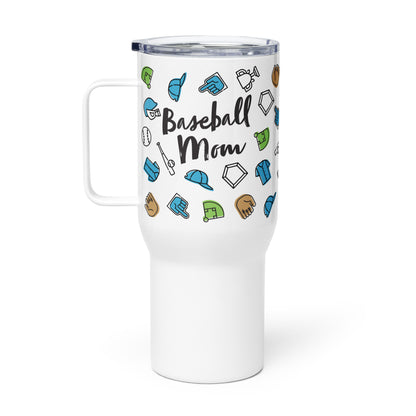 Baseball Mom 25oz Travel Tumbler