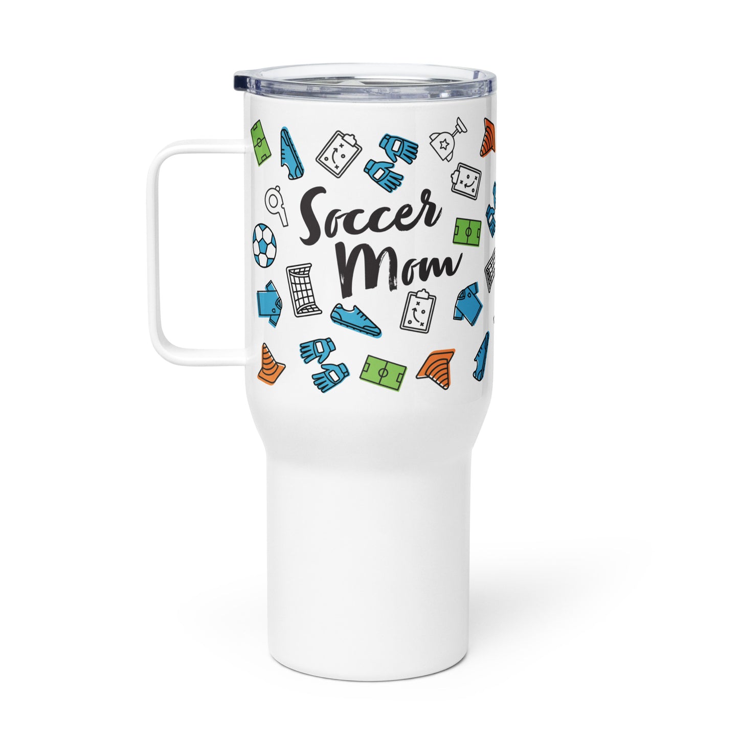 Soccer Mom 25oz Travel Tumbler