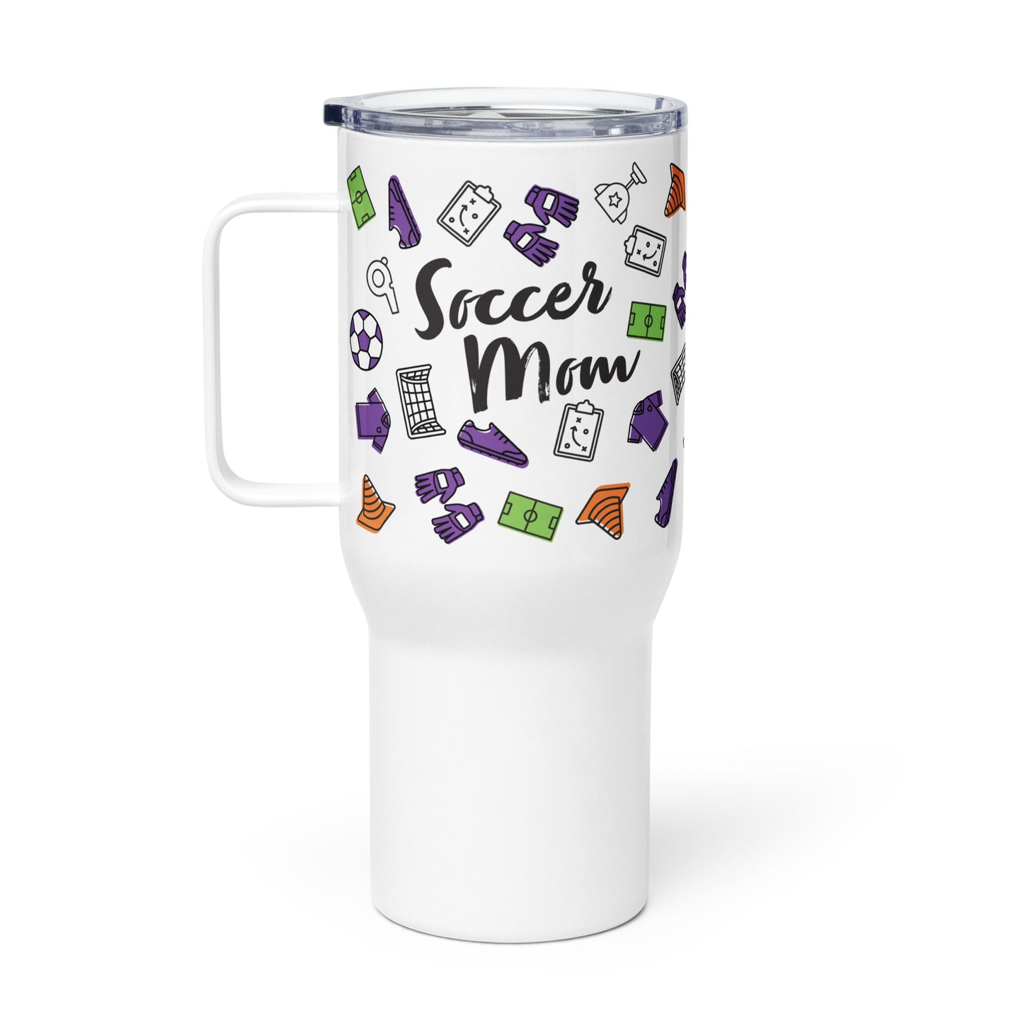 Soccer Mom 25oz Travel Tumbler