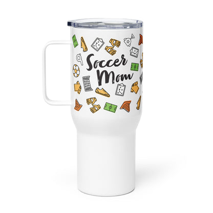 Soccer Mom 25oz Travel Tumbler